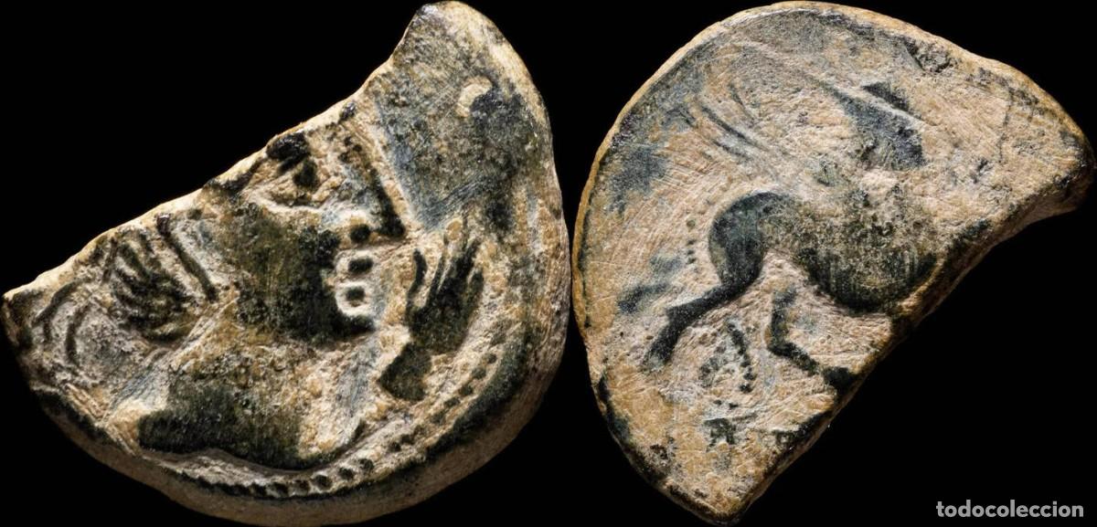Monedas ib&eacute;ricas: Ancient Hispania - Castulo - (Ja&eacute;n) Ae As - 26 mm / 7.97 gr.