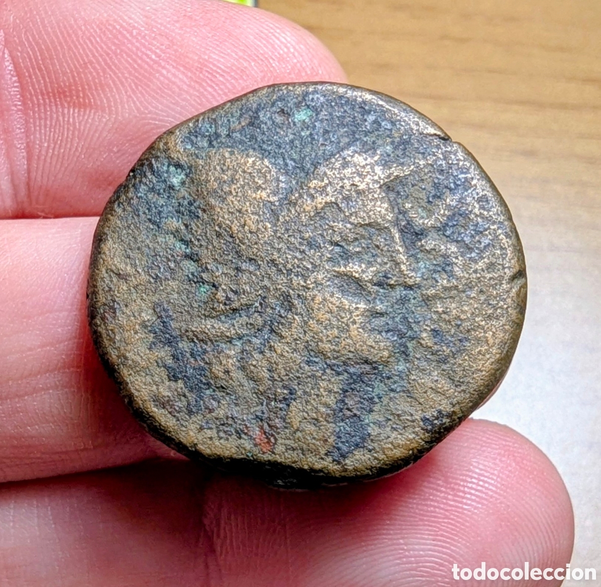 Monedas ib&eacute;ricas: As &iacute;bero Arse-Saguntum 130-80 a.C.