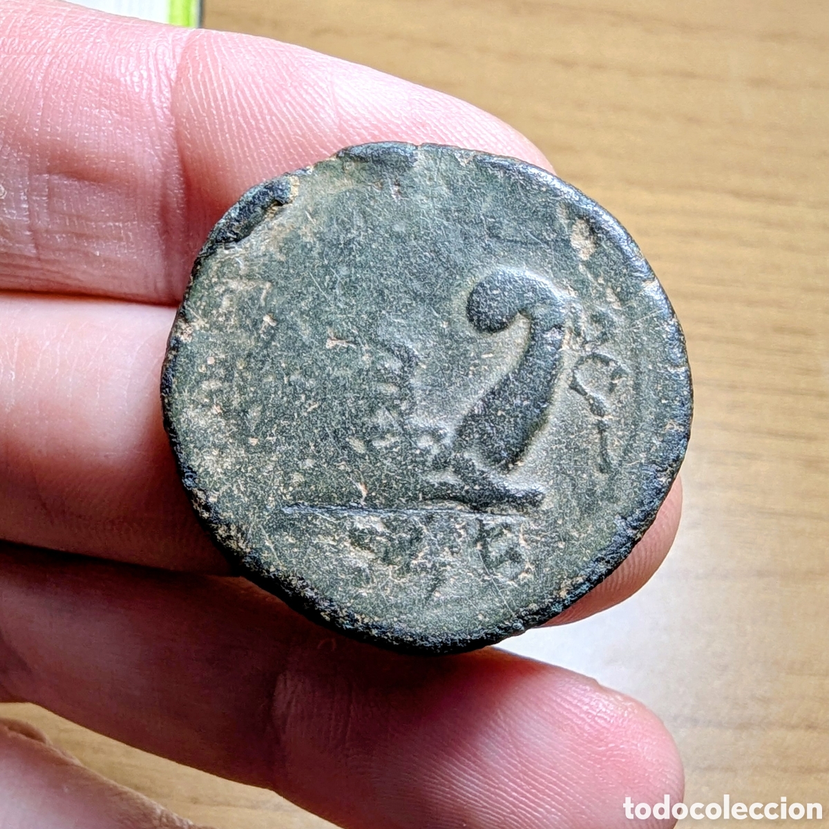 Monedas ib&eacute;ricas: As &iacute;bero Arse-Saguntum 130-80 a.C.