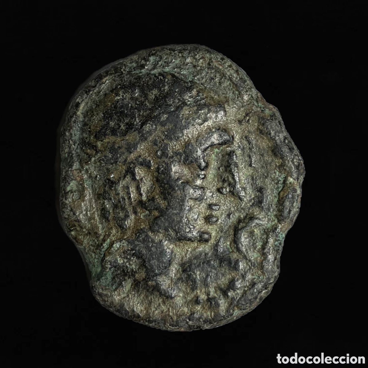 Monedas ib&eacute;ricas: As &iacute;bero Castulo 120-80 a.C.