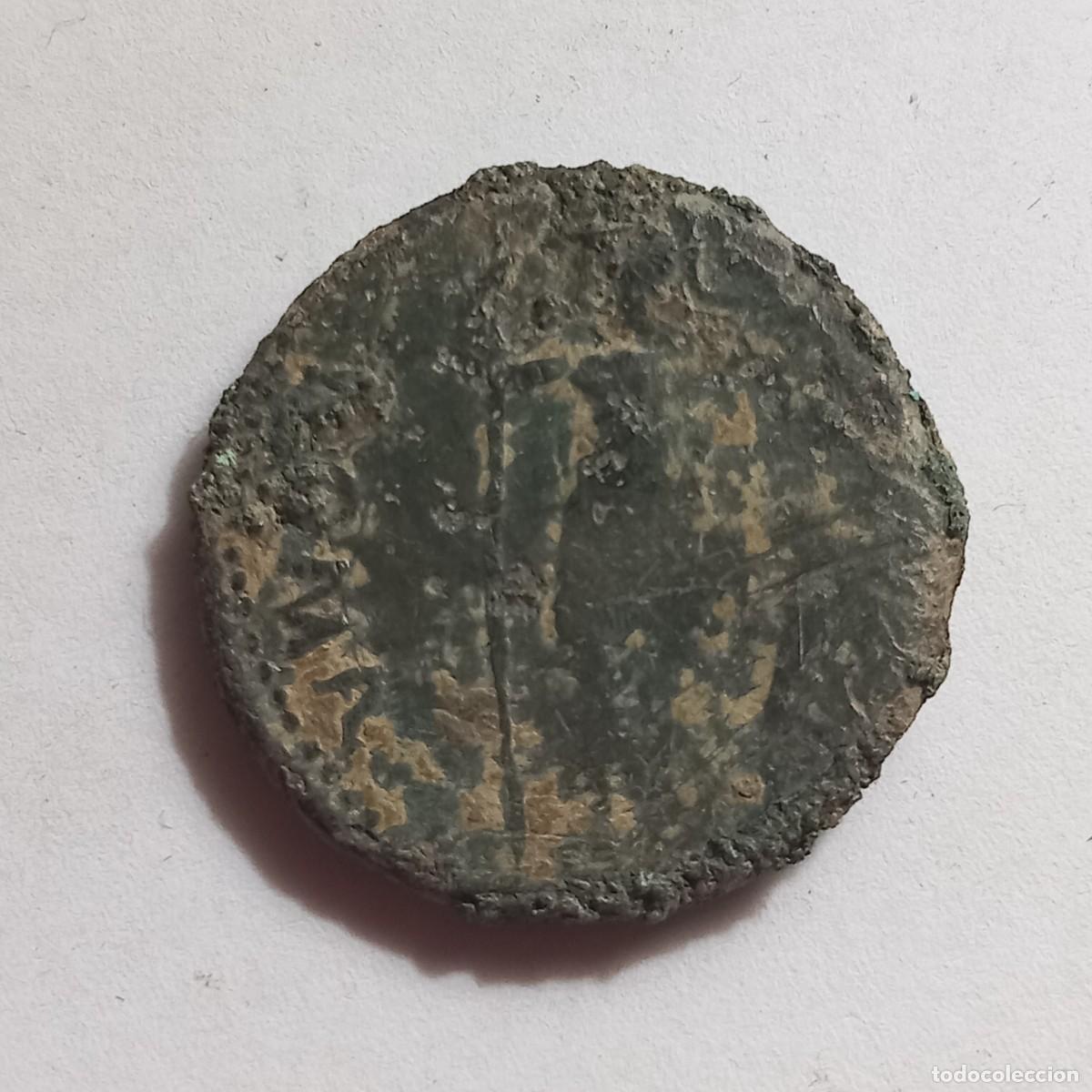 Monedas ib&eacute;ricas: As de Italica.(Santiponce)