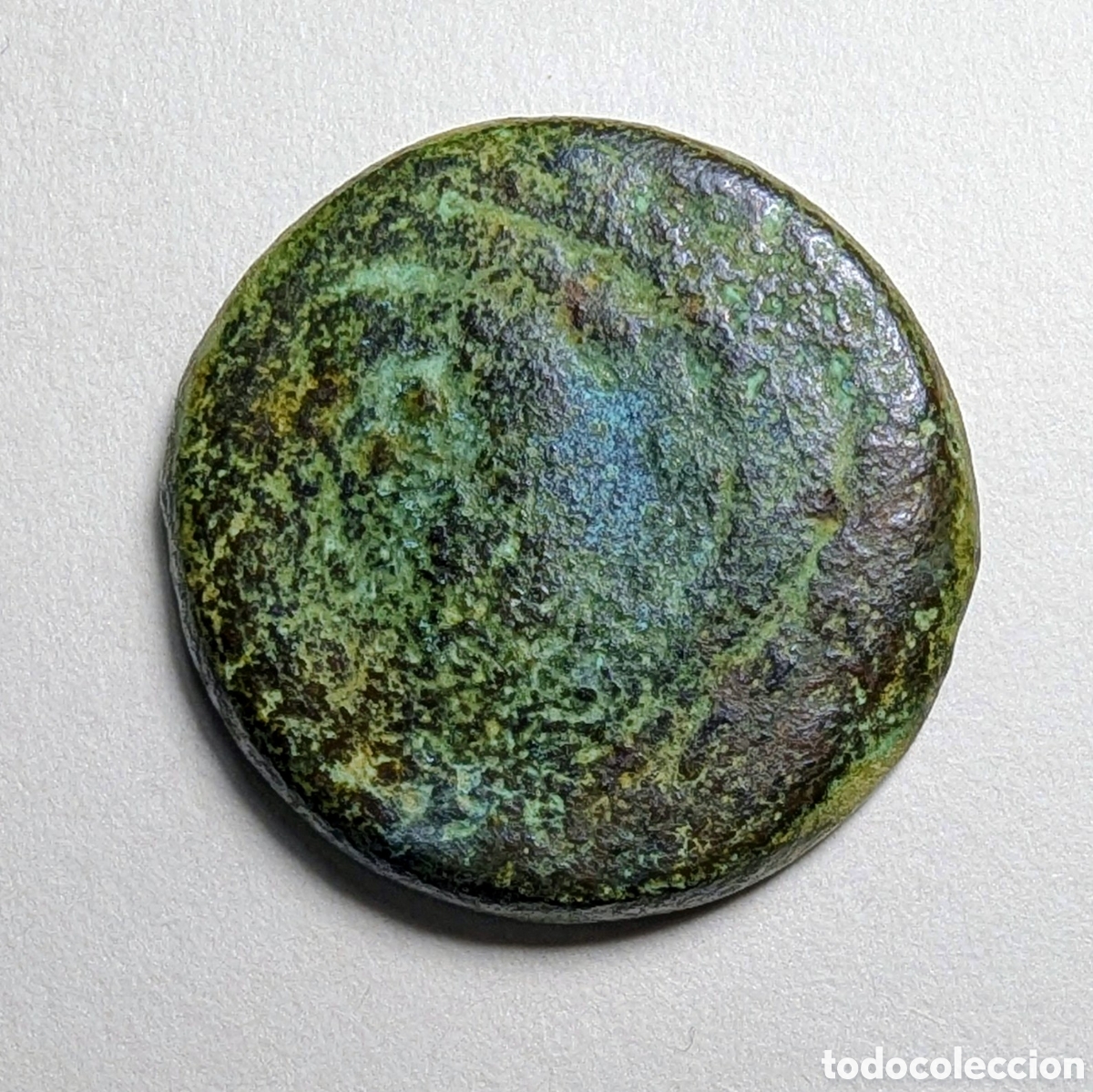 Monedas ib&eacute;ricas: Sestercio Gades 27 a.C.-14 d.C. ( Augusto )