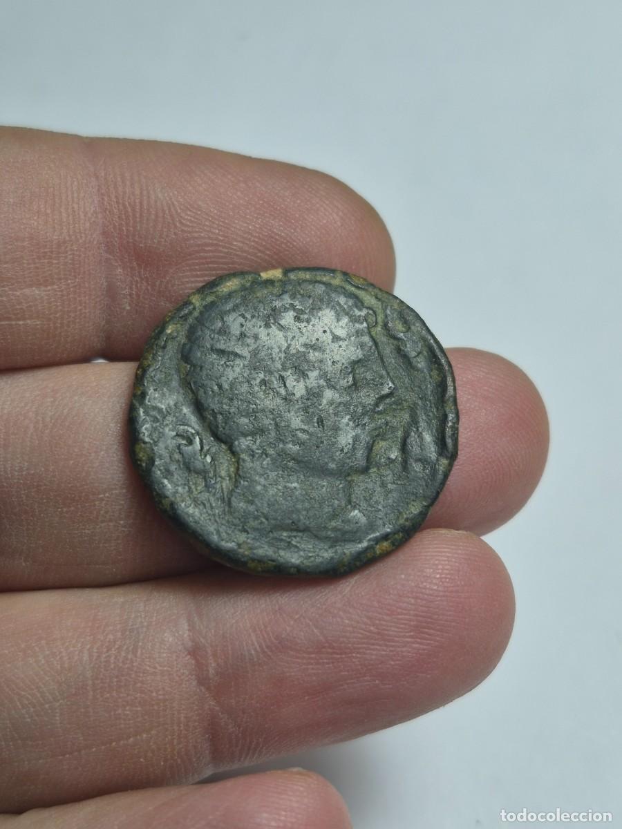 Monedas ib&eacute;ricas: NT/ AS IBERICO ALAUN GOLPES ESCASA 11,41 GRS (A1310)