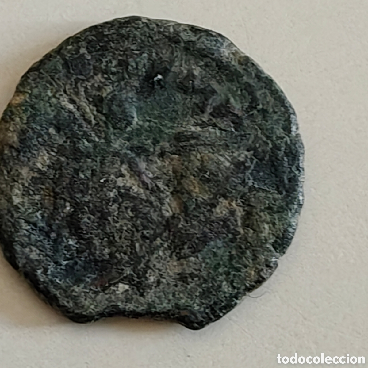 Monedas ib&eacute;ricas: Lote de 9 monedas romanas bronce - Foto 11