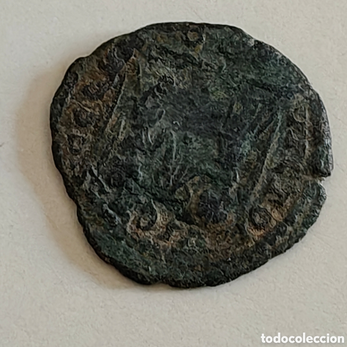 Monedas ib&eacute;ricas: Lote de 9 monedas romanas bronce - Foto 15