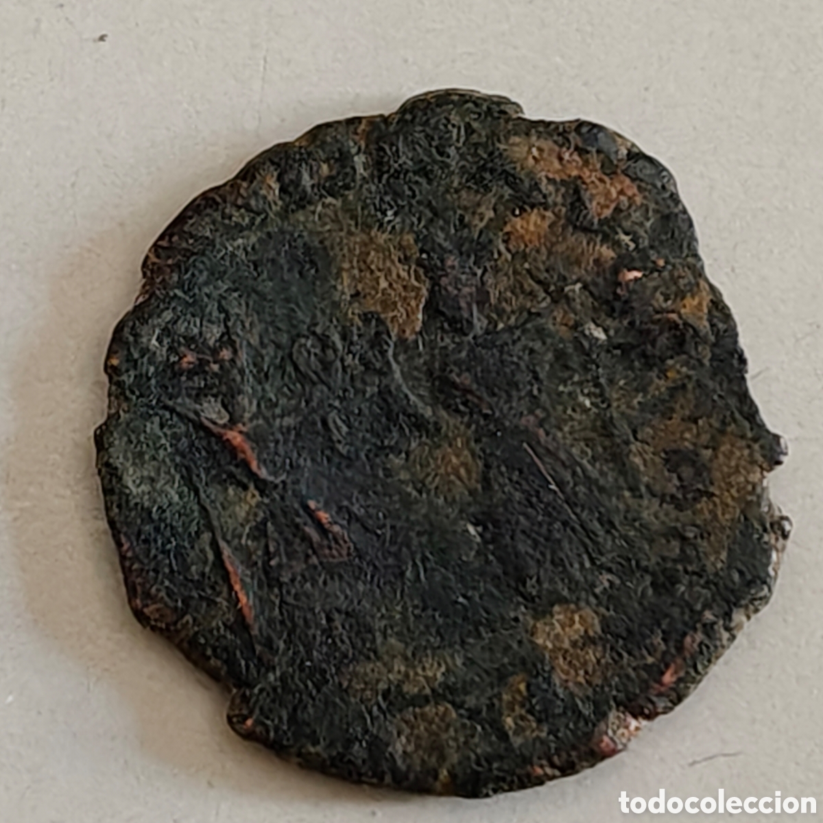 Monedas ib&eacute;ricas: Lote de 9 monedas romanas bronce - Foto 19