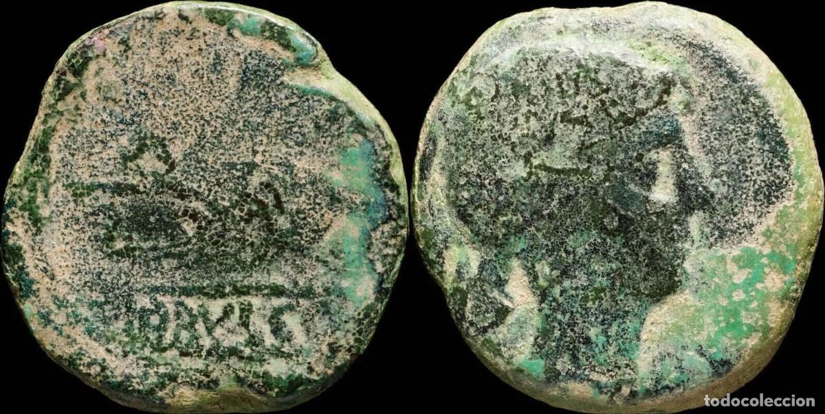 Monete iberiche: Ancient Hispania - Obulco, Porcuna (Jaen) Ae As - 26 mm / 16.47 gr.
