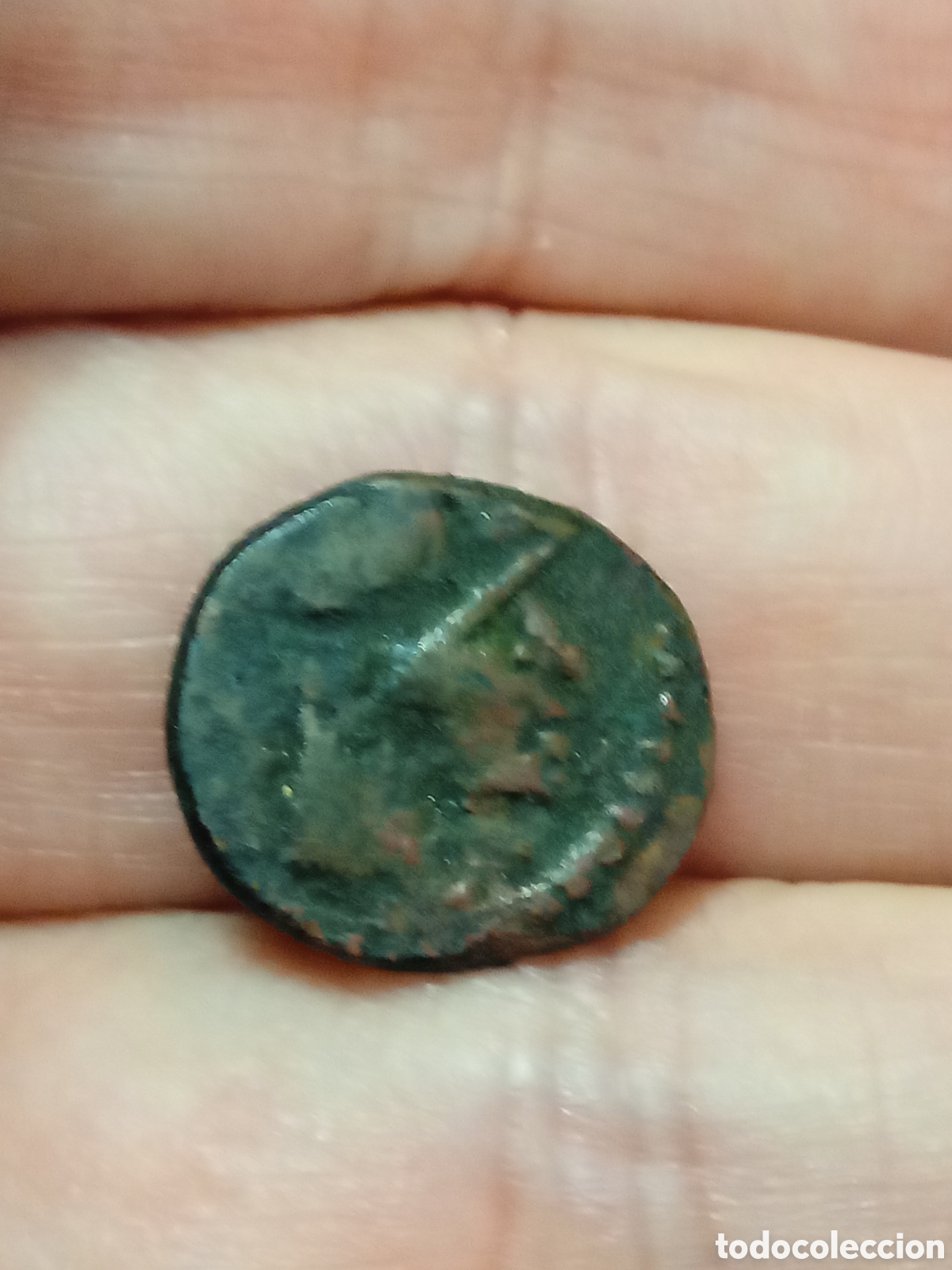Iberian Coins: RARO CUADRANTE DE EMPORIAE AMPURIAS GERONA GIRONA (50-27 a.C.) 1'90 GRAMOS.