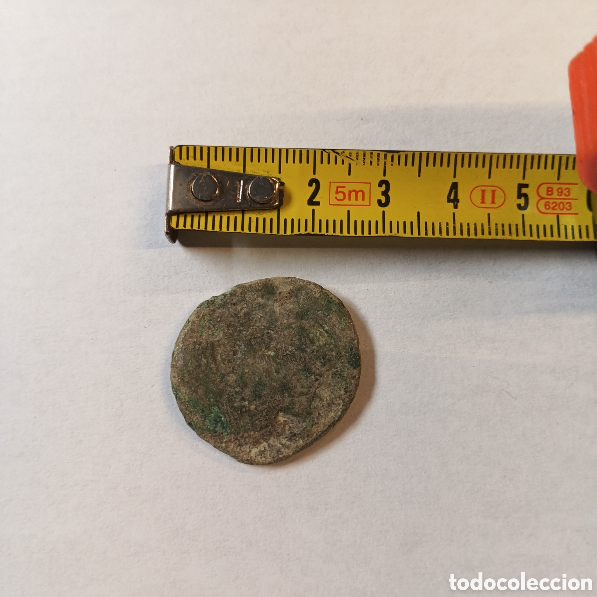 Monedas ib&eacute;ricas: MONEDA ANTIGUA DE BRONCE HISPANIA - Foto 3