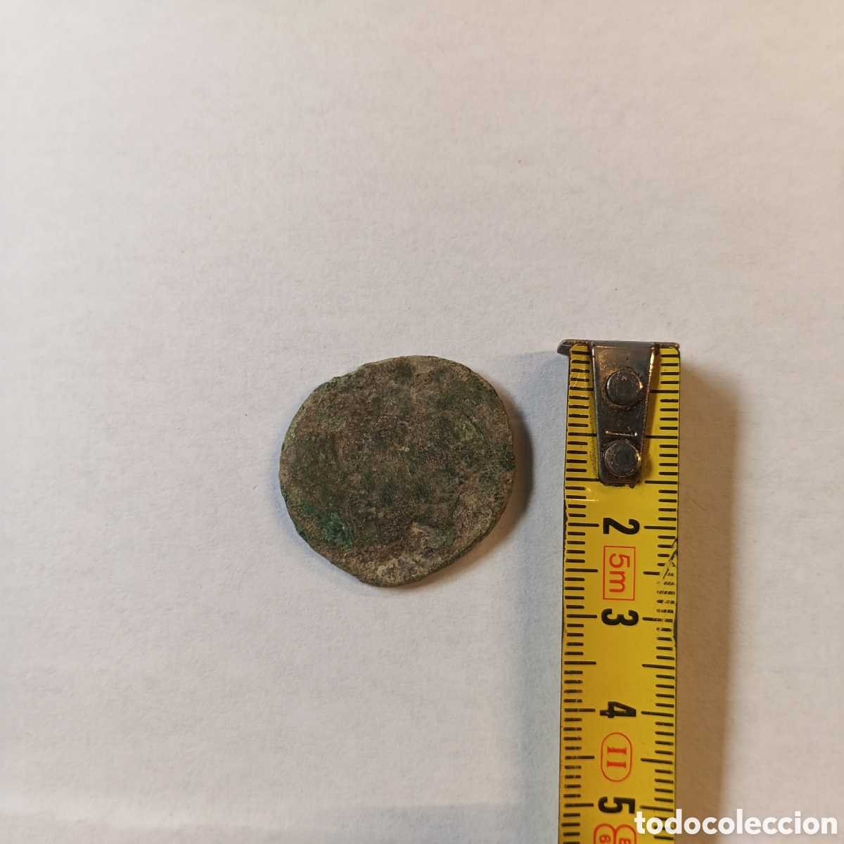Monedas ib&eacute;ricas: MONEDA ANTIGUA DE BRONCE HISPANIA - Foto 4