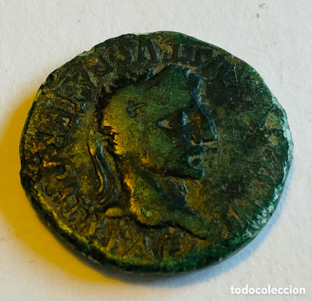Monedas ib&eacute;ricas: AS TURIASO. REINADO DE OCTAVIO