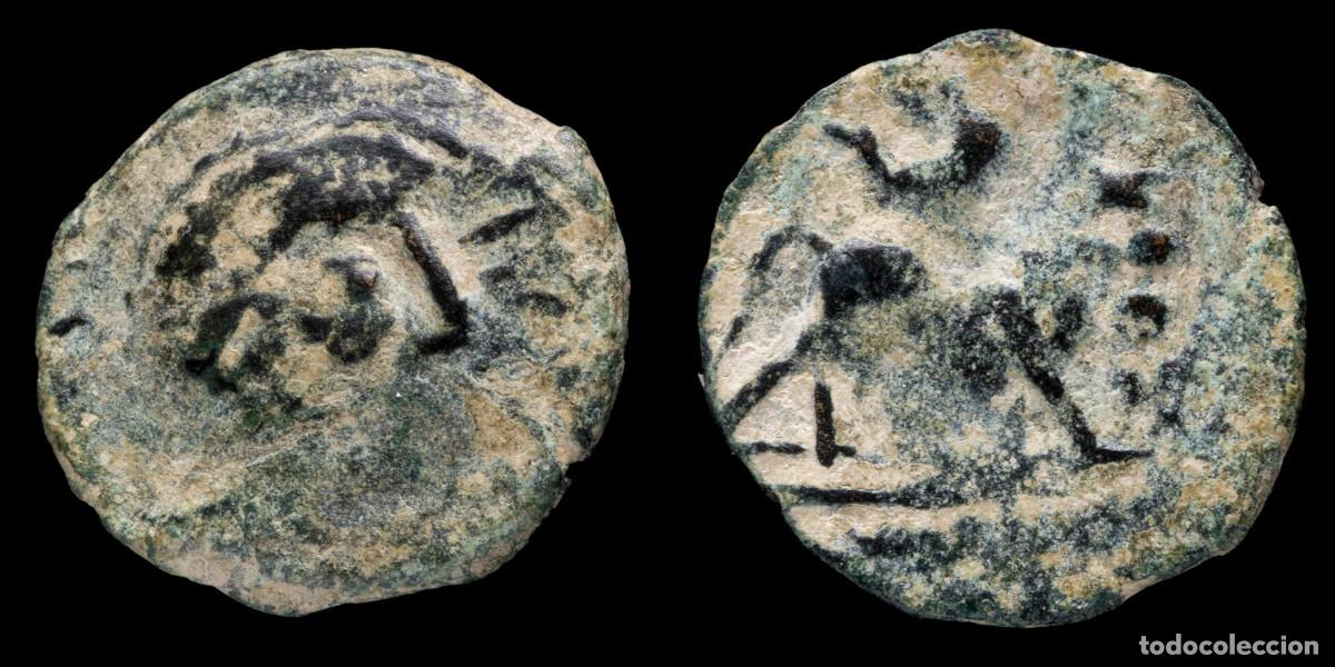 Monedas ib&eacute;ricas: Ancient Hispania - Semis Castulo, Cazlona (Jaen) - 21 mm / 3,74 gr.