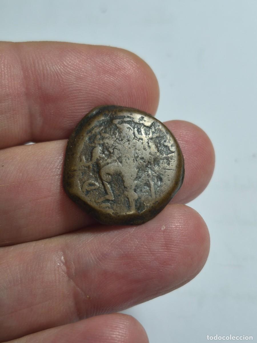 Monedas ib&eacute;ricas: NT/ SEMIS IBERICO CARTEIA NEPTUNO BUEN MODULO 9,3 grs (A1635)