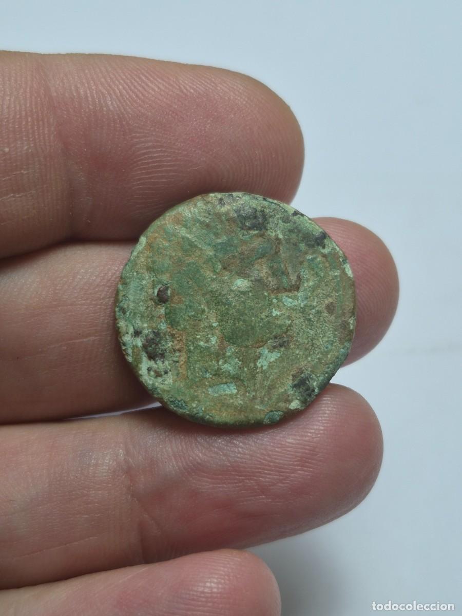 Monedas ib&eacute;ricas: NT/ AS IBERICO CONTERBIA CARBICA POR LIMPIAR 8,67 GRS (A1675)