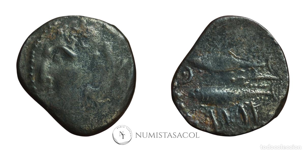 Monedas ib&eacute;ricas: NT/ AS PUNICO DE GADES (A1705) - Foto 3