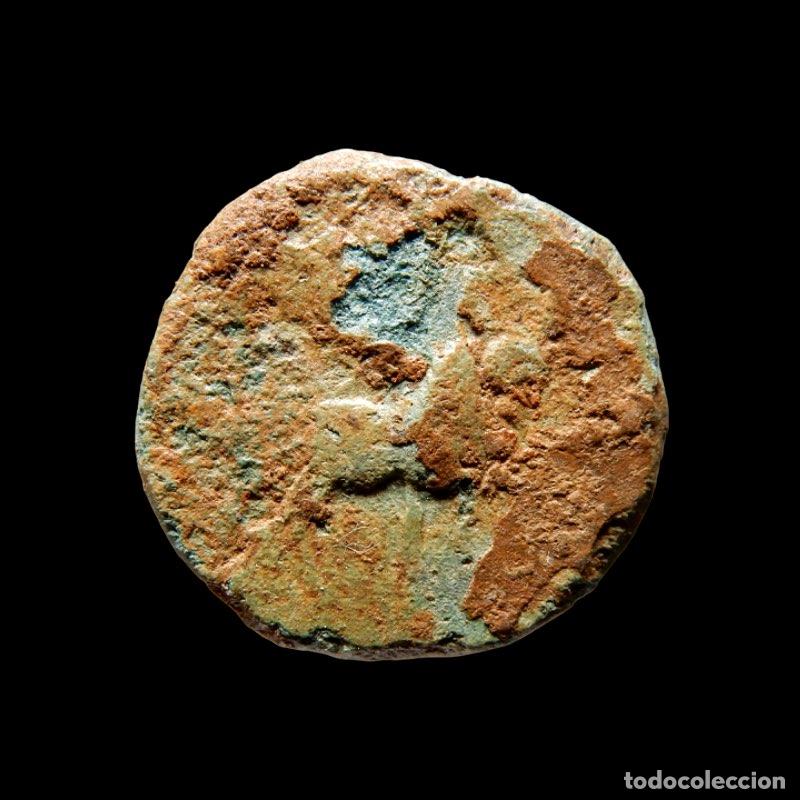 Monedas ib&eacute;ricas: Semis de Castulo, II a.C. A140-M - Foto 2