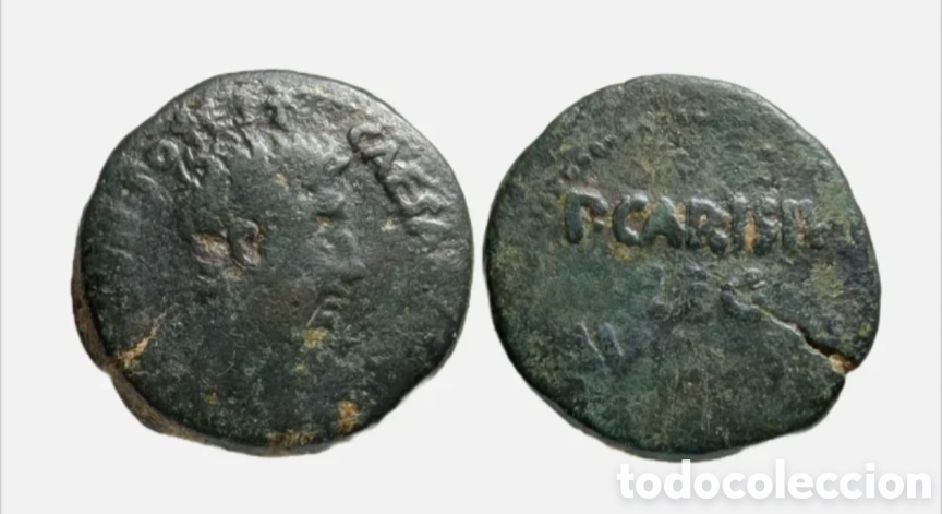 Monedas ib&eacute;ricas: As hispano-romano Em&eacute;rita Augusta - Foto 1