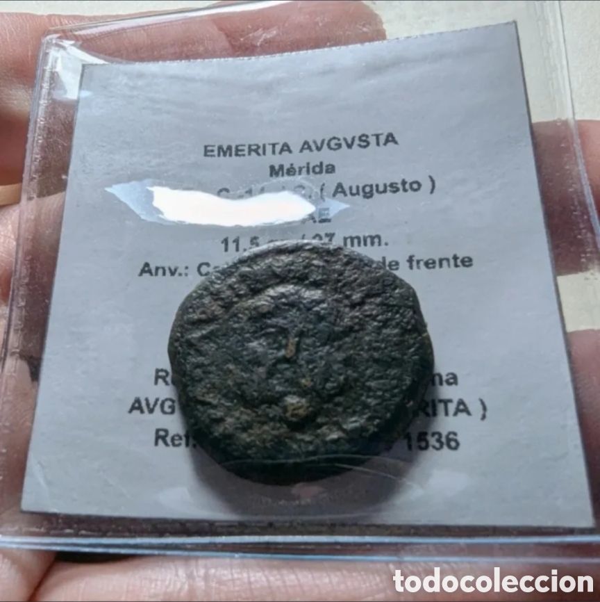 Monedas ib&eacute;ricas: As hispano-romano Em&eacute;rita Augusta - Foto 5