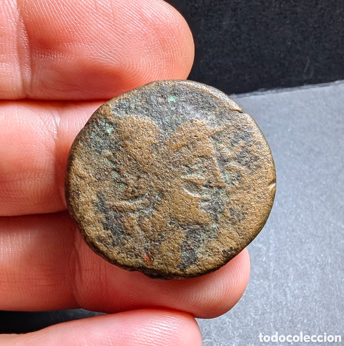 Monedas ib&eacute;ricas: As &iacute;bero Arse-Saguntum 130-80 a.C.