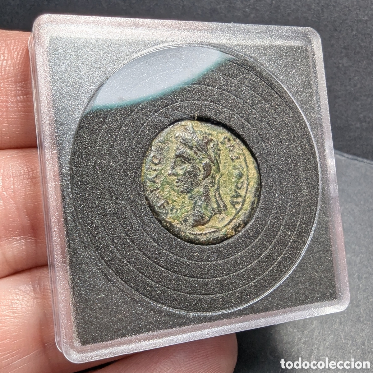 Monedas ib&eacute;ricas: Semis hispano-romano Caesaraugusta 27 a.C.-14 d.C. Augusto - Foto 9