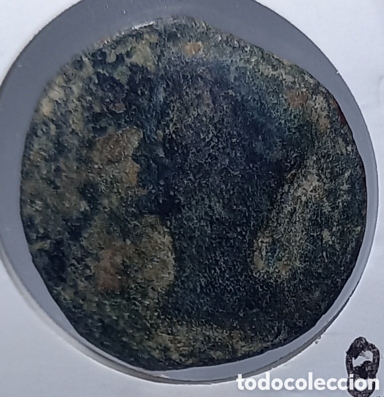 Monedas ib&eacute;ricas: AS EN BRONCE. IULIA TRADUCTA. ALGECIRAS.14 D.C. AUGUSTO.