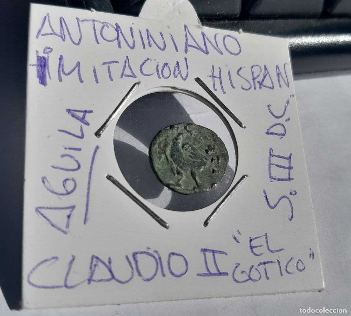 Monedas ib&eacute;ricas: MONEDA IMITACION HISPANOROMANA. SIGLO III DC