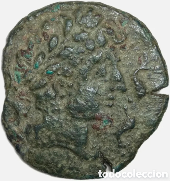Monete iberiche: Unidad &iacute;bera Kelse/Celse 72-50 a.C.