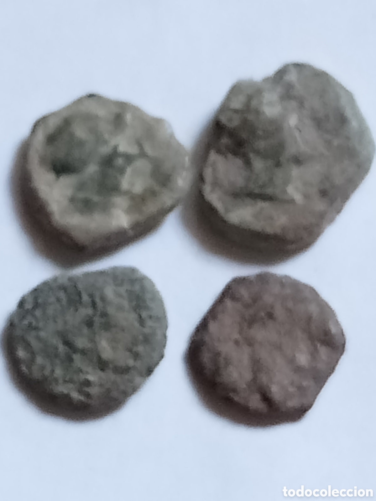 Monete iberiche: 4 IBERICAS - SIGLO I B.C. - 2 CASTULO, 1 CUMBARIA Y OTRA
