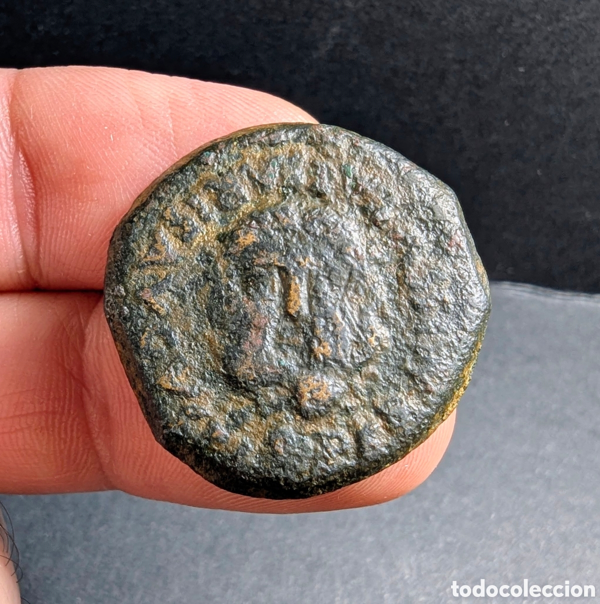 Monedas ib&eacute;ricas: As hispano-romano Em&eacute;rita Augusta - Foto 1