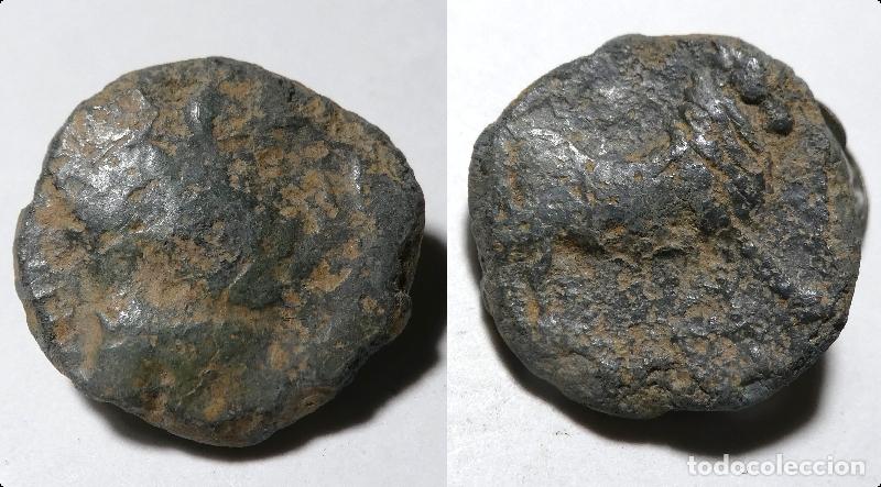 Iberian Coins: Moneda a identificar ,mide 1,8 cm
