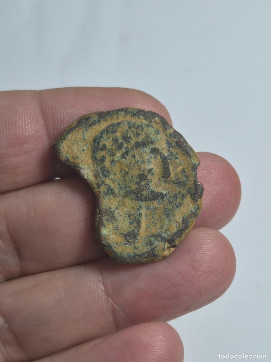Iberian Coins: NT/ AS IBERICO UNCIAL ICALCUSCEN COSPEL FALTADO 17,48 GRS (A1919)