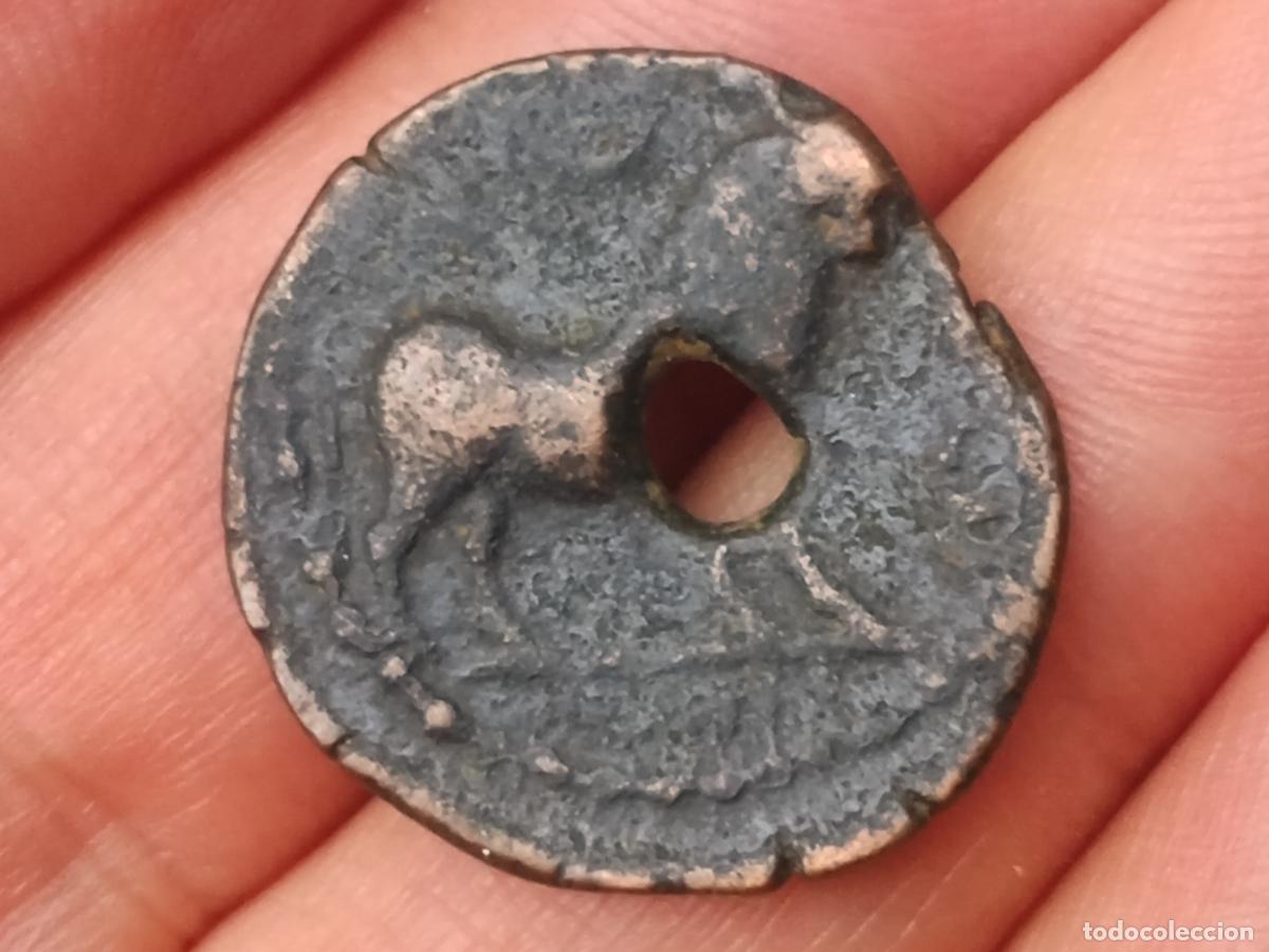 Monedas ib&eacute;ricas: SEMIS DE CASTULO TALADRADO - Foto 2