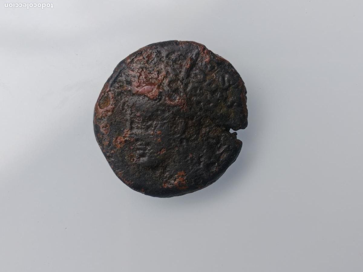 Monedas ib&eacute;ricas: Cartago Nova. Cuadrante. Diosa Tanit. Caballo - Foto 2