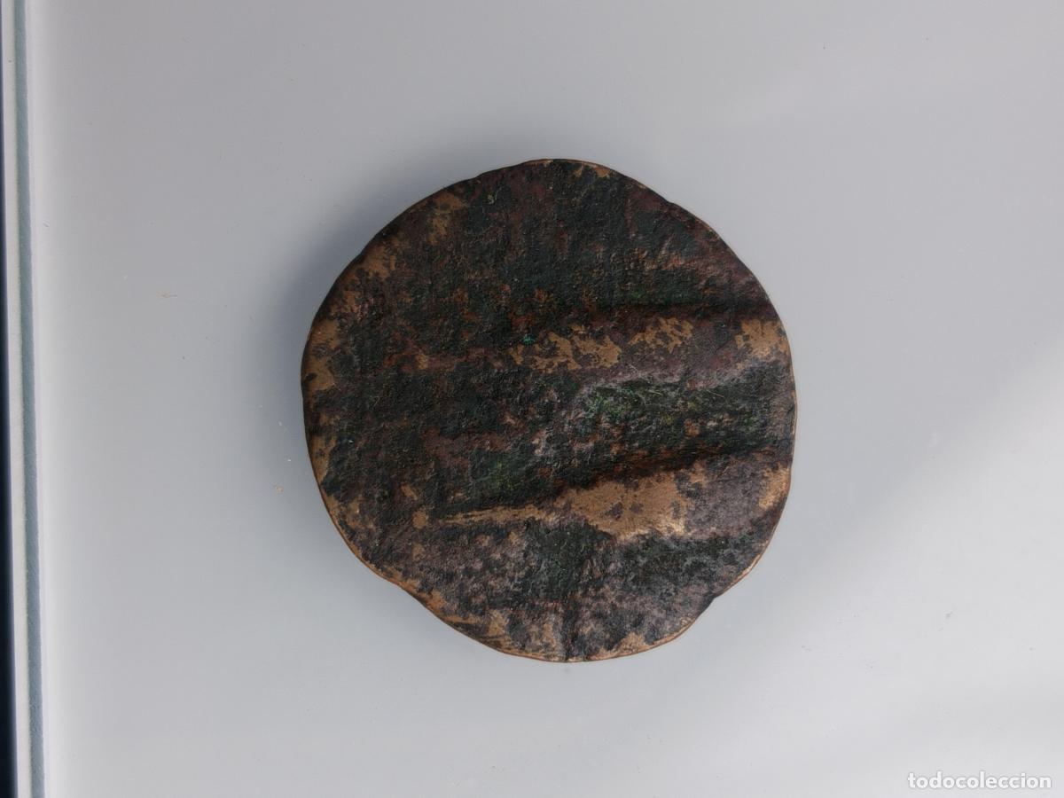 Monedas ib&eacute;ricas: Gades, C&aacute;diz. Medio calco - Foto 2