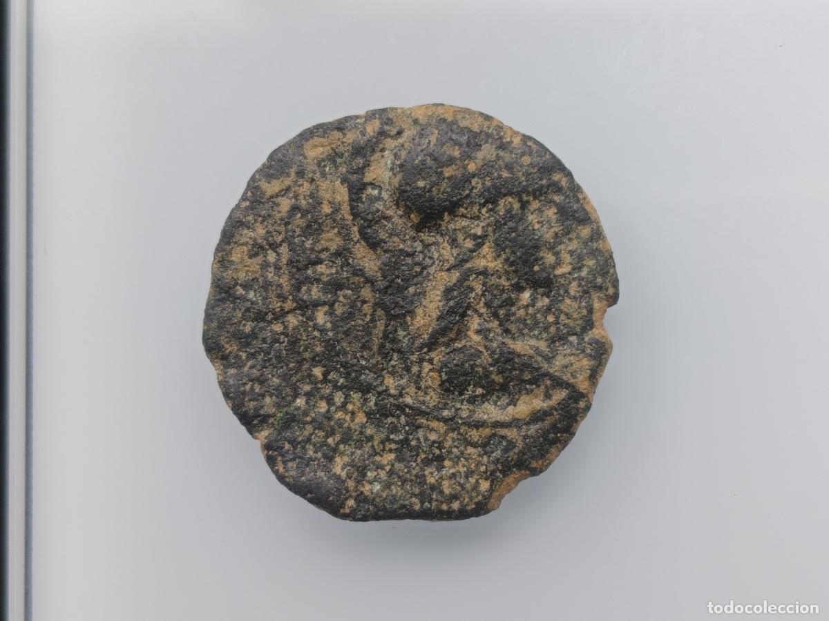 Monedas ib&eacute;ricas: Cartago Nova. Semis. Minerva