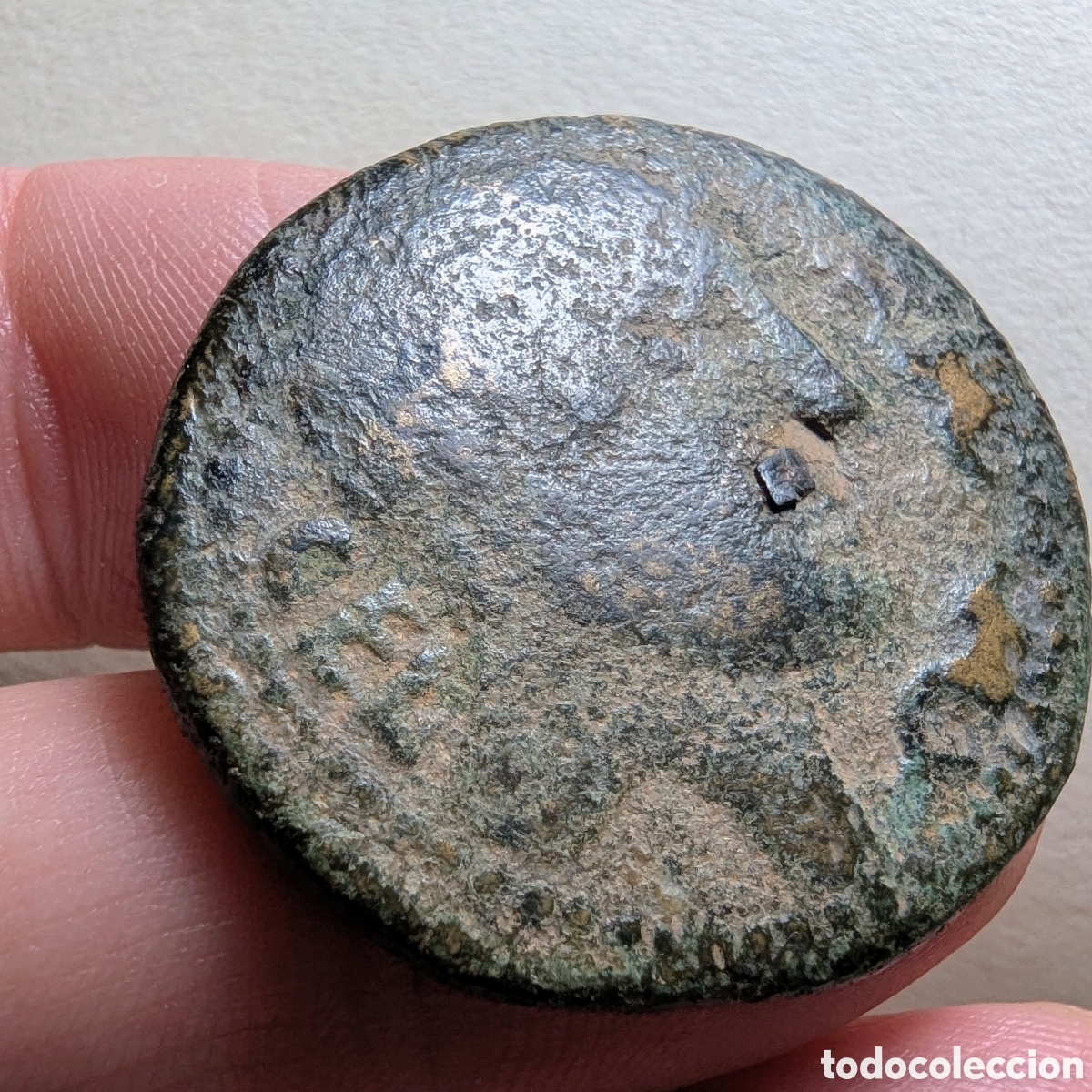 Monedas ib&eacute;ricas: Moneda &iacute;bera Kelse/Celsa &rdquo;biling&uuml;e&rdquo; 49-44 a.C. &rdquo;m&oacute;dulo grande&rdquo; - Foto 5