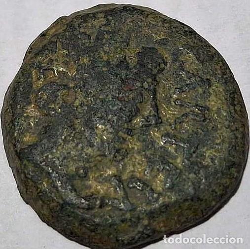 Monedas ib&eacute;ricas: Carteia, San Roque-C&aacute;diz: 27 a.C-14 d.C: SEMIS FAB-662./ Leyenda completa./ Ver Fotos.