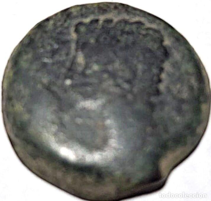Moedas ib&eacute;ricas: Ivlia Traducta, Algeciras (C&aacute;diz): 14 a.C-10 a.C: AS, FAB-1614./ Ver Fotos.