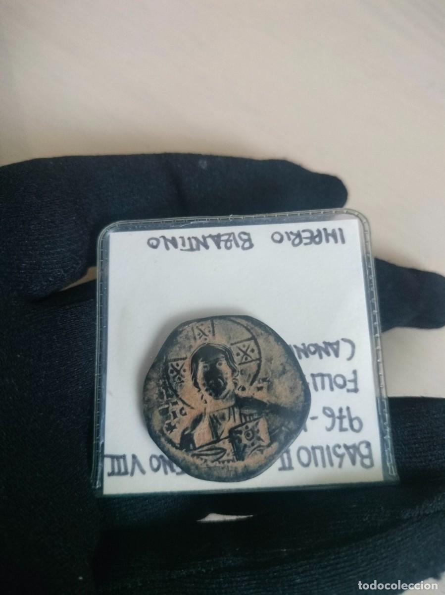 Monnaies ib&eacute;riques: Moneda Imperio Bizantino - Follis An&oacute;nimo (Basilio II y Constantino VIII, 976-1025)