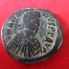 Monedas Imperio Bizantino: IMPERIO BIZANTINO. FOLLIS DE ANASTASIO I. 491/518. #MN. Lote 155744582
