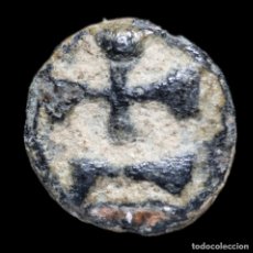 Monedas Imperio Bizantino: NUMMUS VISIGODO, CECA ISPALIS - 5 MM / 0.15 GR.. Lote 341074368