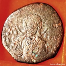 Monedas Imperio Bizantino: ⚜️ AL772. BASILIO II Y CONSTANTINO VIII. CONSTANTINOPLA. FOLLIS. 8,88 G.. Lote 363592545