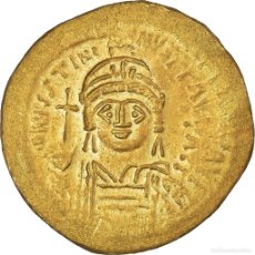 Monedas Imperio Bizantino: [#1068320] MONEDA, JUSTINIAN I, SOLIDUS, 527-565, CONSTANTINOPLE, MBC+, ORO, SEAR:140. Lote 401121184