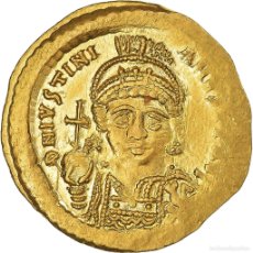 Monedas Imperio Bizantino: [#1068318] MONEDA, JUSTINIAN I, SOLIDUS, 527-565, CONSTANTINOPLE, MBC, ORO, SEAR:139. Lote 401121919