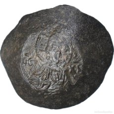 Monedas Imperio Bizantino: [#1179131] MANUEL I COMNENUS, ASPRON TRACHY, 1143-1180, CONSTANTINOPLE, MBC+, VELLÓN