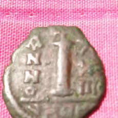 Monedas Imperio Bizantino: DECANUMMI JUSTINIANO I (527-565 D.C.)
