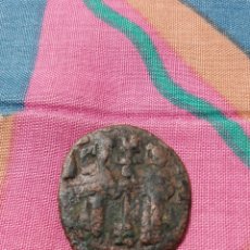 Monedas Imperio Bizantino: (1050-1067 D.C.) FOLLIS CONSTANTINO X Y EUDOCIA CONSTANTINOPLA SB 1853 DIÁMETRO: 25 MM JESUCRISTO