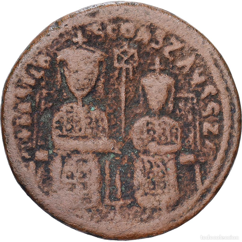 Monete Impero Bizantino: [#1545211] Byzantine Empire, Basil I with Constantine VIII, Follis, 868-870