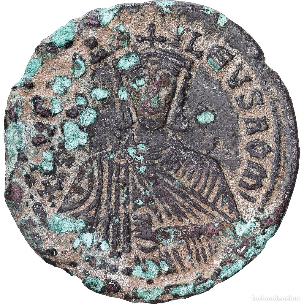 Monete Impero Bizantino: [#1545212] Byzantine Empire, Leo VI the Wise, Follis, 886, Constantinople, Bronce, MBC