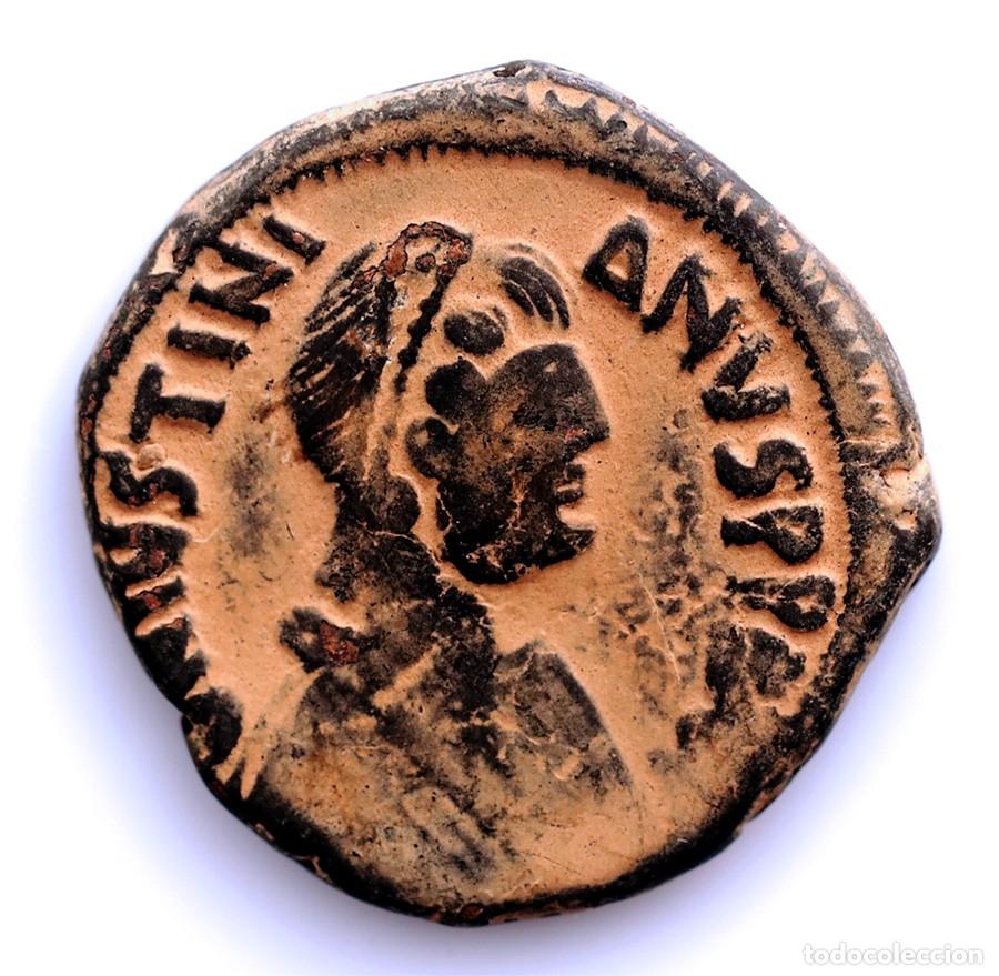 Monedas Imperio Bizantino: SC-Bizantino- Justiniano I. Follis, Constantinopla 527-665 d.C . Cobre 17,11 g.